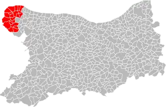 Localisation de Communauté de communes Isigny Grandcamp Intercom