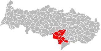 Localisation de Communauté d'agglomération Le Parisis
