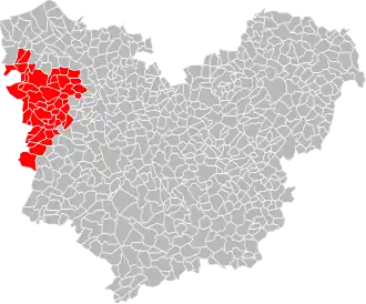 Localisation de Communauté de communes Lieuvin Pays d'Auge