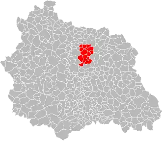 Localisation de Communauté de communesde Limagne d'Ennezat