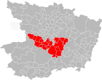 Localisation de Communauté de communes Loire Layon Aubance