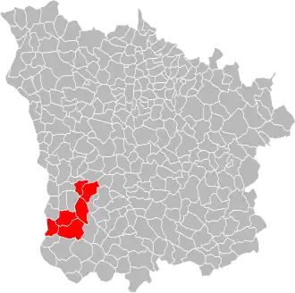 Localisation de Communauté de communes Loire et Allier