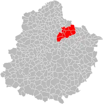 Localisation de Communauté de communes Maines 301