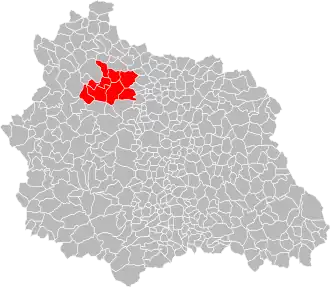 Localisation de Manzat communauté