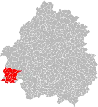 Localisation de Communauté de communes de Montaigne Montravel et Gurson