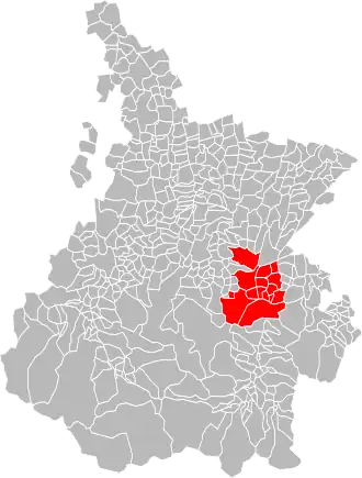 Localisation de Communauté de communes Neste Baronnies