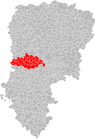 Localisation de Communauté de communes Picardie des Châteaux