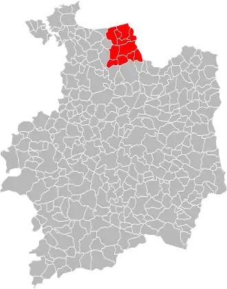 Localisation de Communauté de communes de la Baie du Mont Saint-Michel