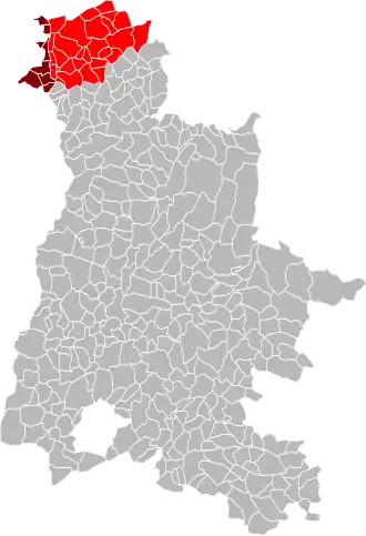 Localisation de Communauté de communes Porte de DrômArdèche