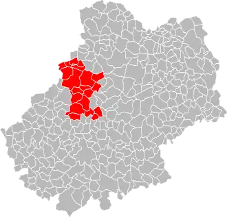 Localisation de Communauté de communes Quercy-Bouriane