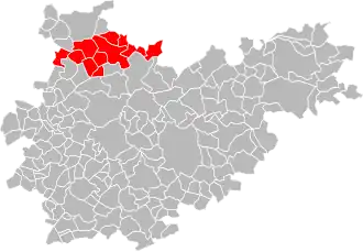 Localisation de Communauté de communes Quercy Pays de Serres
