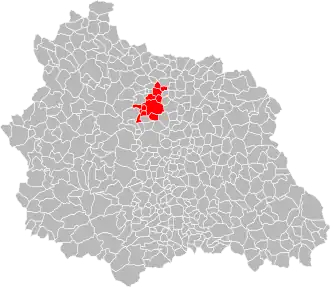 Localisation de Riom-Communauté