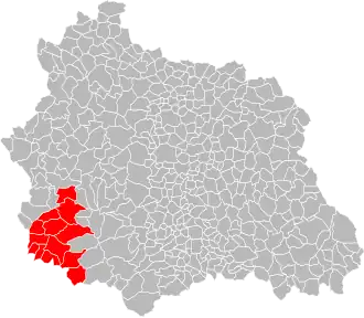 Localisation de Sancy-Artense Communauté