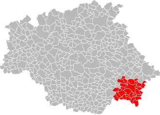 Localisation de Communauté de communes du Savès