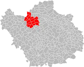 Localisation de Communauté de communes Seine Fontaine Beauregard