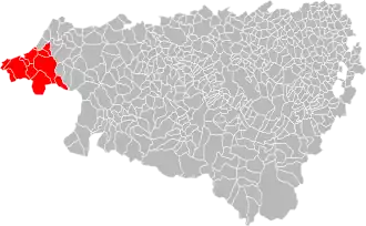 Localisation de Agglomération Sud Pays Basque