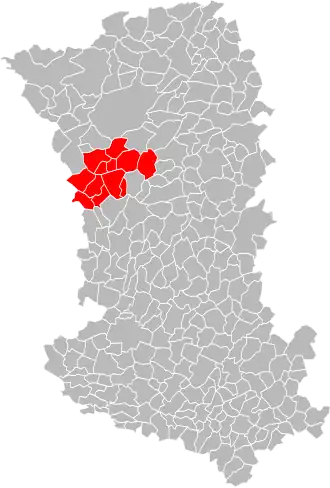 Localisation de Communauté de communes Terre de Sèvre
