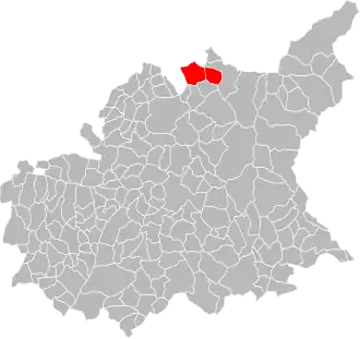 Localisation de Communauté de communesUbaye Serre-Ponçon