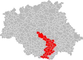 Localisation de Communauté de communes Val de Gers