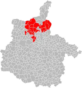 Localisation de Communauté de communes Vallées et Plateau d'Ardenne