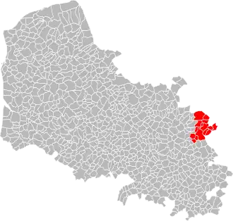 Localisation de Communauté d'agglomération Hénin-Carvin