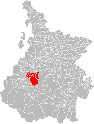 Localisation de Communauté de communes de Castelloubon