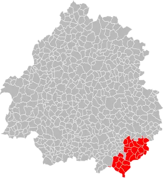 Localisation de Communauté de communes de Domme-Villefranche du Périgord