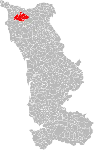Localisation de Communauté de communes de Douve et Divette