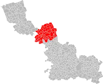 Localisation de Métropole européenne de Lille