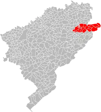 Localisation de Communauté de communesde Saint-Hippolyte