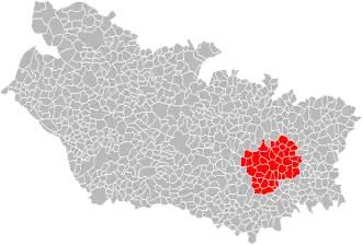 Localisation de Communauté de communes de Terre de Picardie