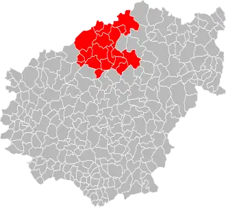 Localisation de Communauté de communes de Vézère-Monédières-Millesources