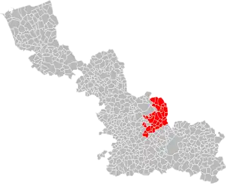 Localisation de Valenciennes Métropole