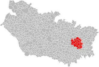 Localisation de Communauté de communes de Haute-Picardie