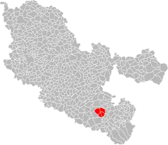 Localisation de Communauté de communes de l’étang du Stock