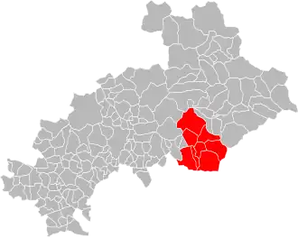 Localisation de Communauté de communes de l'Embrunais