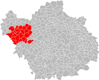 Localisation de Communauté de communes de l'Orvin et de l'Ardusson