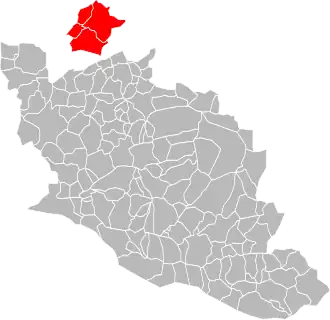 Localisation de Communauté de communes de l'Enclave des Papes