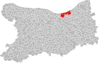 Localisation de Communauté de communesde l'Estuaire de la Dives