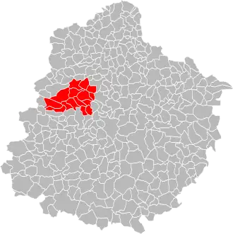 Localisation de Communauté de communes de la Champagne conlinoise