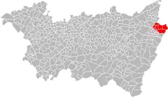 Localisation de Communauté de communes de la Fave