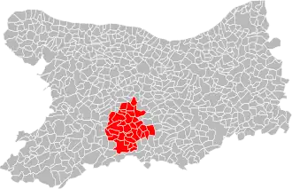 Localisation de Communauté de communes de la Suisse normande