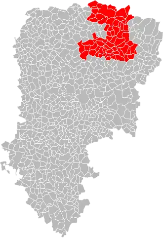 Localisation de Communauté de communesde la Thiérache du Centre