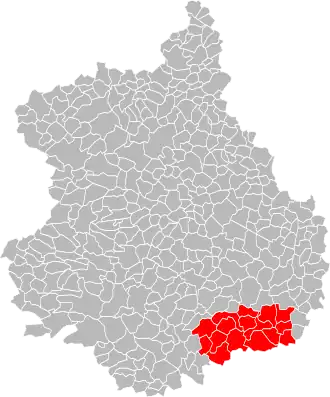 Localisation de Communauté de communes de la Beauce d'Orgères