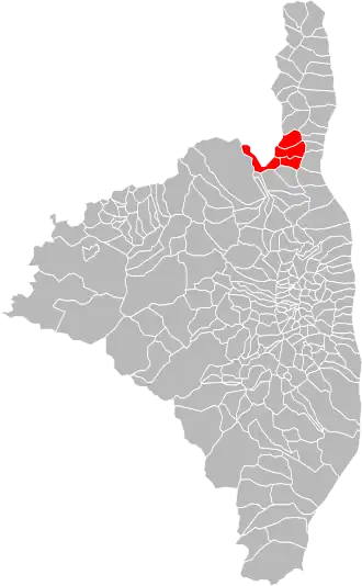 Localisation de Communauté de communes de la Conca d'Oro