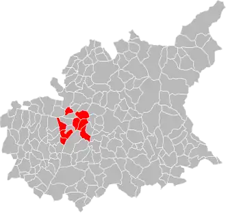 Localisation de Communauté de communes de la Moyenne Durance