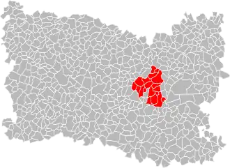 Localisation de Communauté de communes de la Plaine d'Estrées