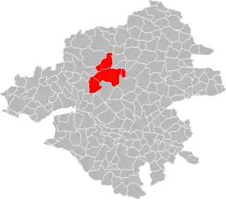 Localisation de Pays de Blain Communauté