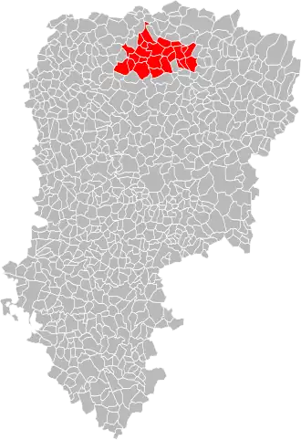 Localisation de Communauté de communesde la Région de Guise