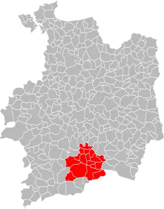 Localisation de Communauté de communes de Moyenne Vilaine et Semnon